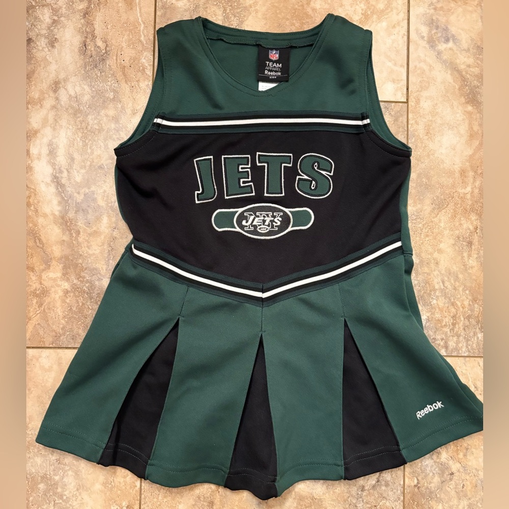 Reebok New York Jets Youth Girls' Cheerleading Outfit Size 6X